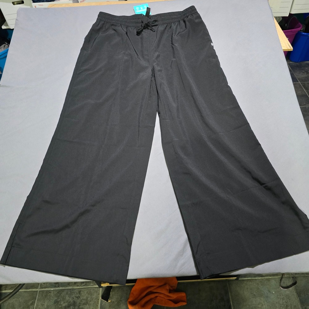 Willit Wide Leg Yoga Pants Mens XXL Black UPF 50+ Sun Protection Drawstring New